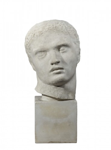JANNIOT Alfred-Auguste (1889-1969) - Head of Apollo