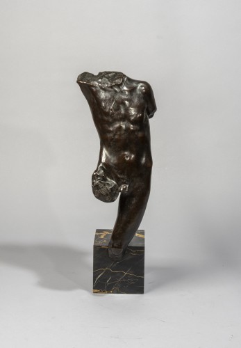 PINA Alfredo (1883-1966)   Torse d'homme - Sculpture Style Art Déco