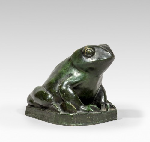 Edouard SAINT PAUL (20th) - Frog - Art Déco