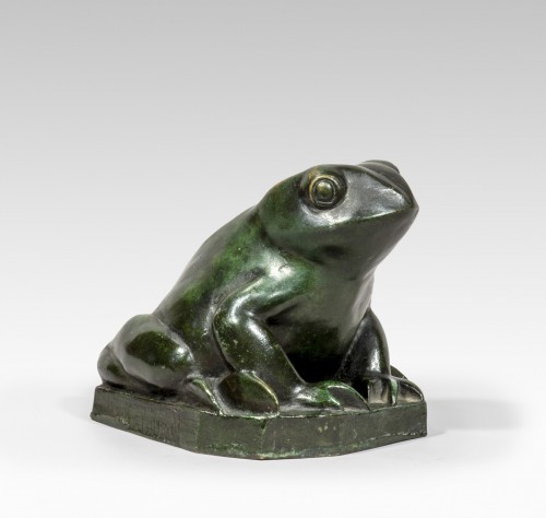 Edouard SAINT PAUL (20e) - Grenouille - Art Déco