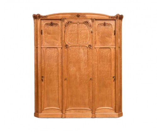 Meuble Armoire Art nouveau attribuée à Georges de Feure (1868-1943)