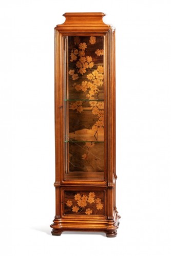 Art nouveau furniture Display cabinet "apple Trees Of Japan" - Émile Gallé