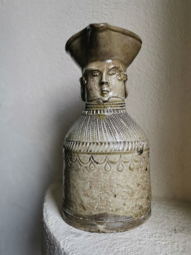 Porcelain & Faience  - Berry Sandstone La Borne Jacques Sébastien Talbot Male Pitcher