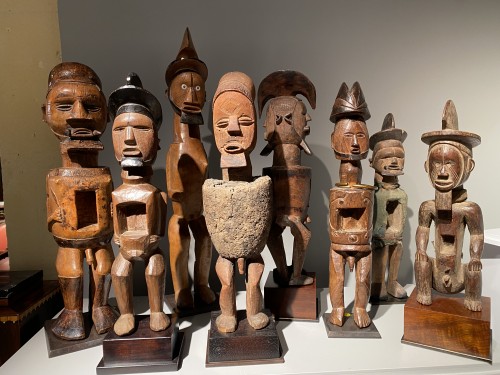 Art Tribal  - Téké à charge conique en argile