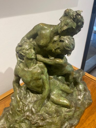 Raoul Larche (1860-1912) - Le Chant des Sirènes - Bronze Sculpture - 