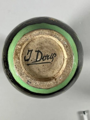 Doris alias Buthaud, Vase éléphant en céramique Art Deco - Galerie Origines