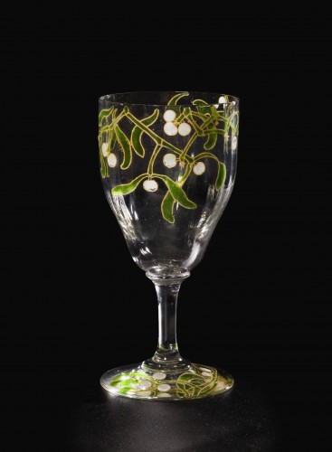 E. Lachenal &amp; Daum Nancy, &quot;Mistletoe&quot; service including 65 pieces - Art nouveau