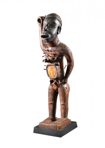 Kongo Yombe, Fétiche à clous, Art Bakongo Nkisi