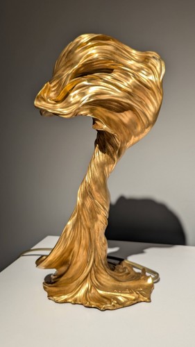 Raoul LARCHE (1860-1912) - Lampe Loïe Fuller - Luminaires Style Art nouveau