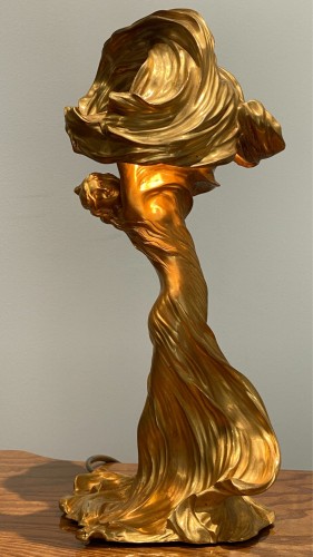 Luminaires Lampe - Raoul LARCHE (1860-1912) - Lampe Loïe Fuller