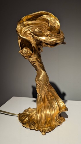 XXe siècle - Raoul LARCHE (1860-1912) - Lampe Loïe Fuller