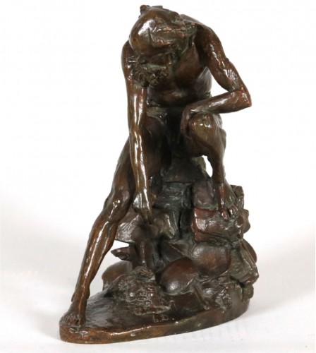 Honoré DAUMIER (1808–1879), La Fortune  - Sculpture Style Napoléon III