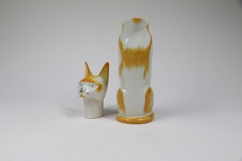 Édouard-Marcel SANDOZ &amp; Théodore Haviland LIMOGES, 2 Enamelled porcelain - Porcelain & Faience Style Art Déco
