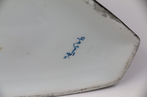 Édouard-Marcel SANDOZ &amp; Théodore Haviland LIMOGES, 2 Enamelled porcelain - Art Déco