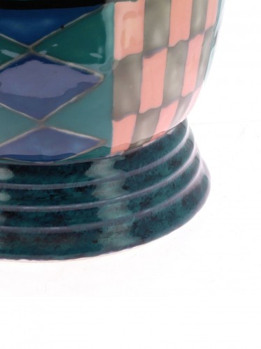 Camille Tharaud & Henri Rapin, Vase à couvercle en céramique Art Deco - Galerie Origines