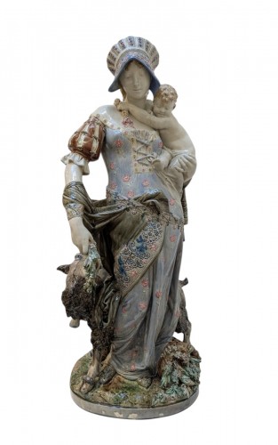 Albert & Louis Carrier Belleuse, La Châtelaine