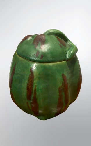 Porcelain & Faience  - F-r. Carabin (1862-1932), Woman With Squash