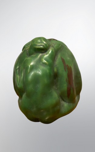 F-r. Carabin (1862-1932), Woman With Squash - 