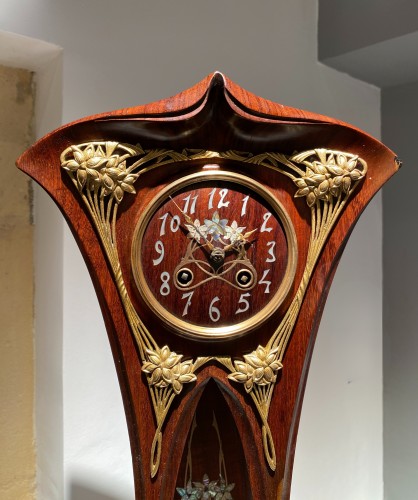 Horology  - Georges Nowak (1884–1956), Art Nouveau Pendulum Clock