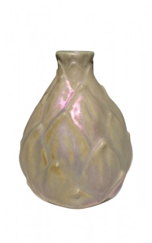 Ernest Bussière, Art nouveau Artichoke Vase 
