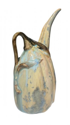 Ernest Bussière (1863-1913), Art nouveau Larkspur Vase
