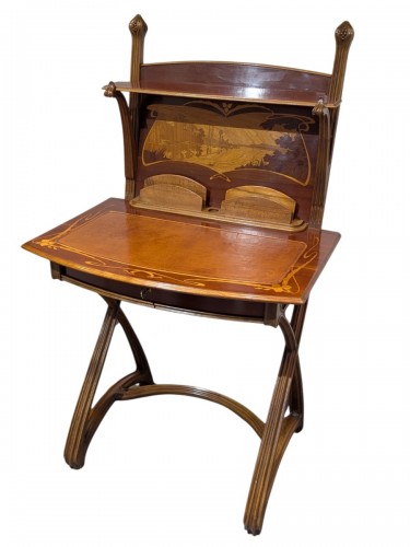 Louis Majorelle - Bureau de dame ou écritoire Art nouveau