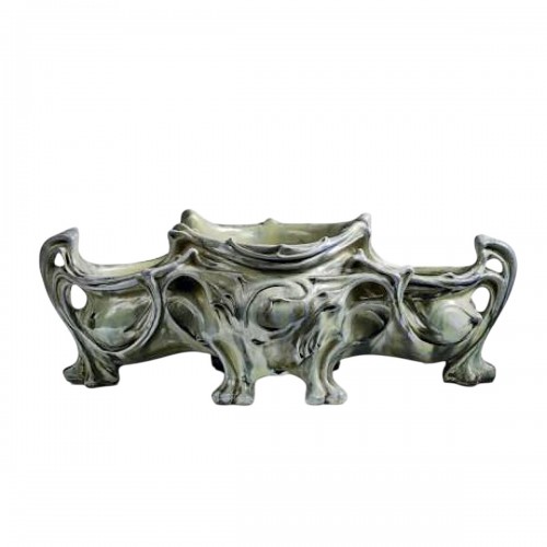Hector Guimard (1867–1942), Art nouveau Ceramic Planter