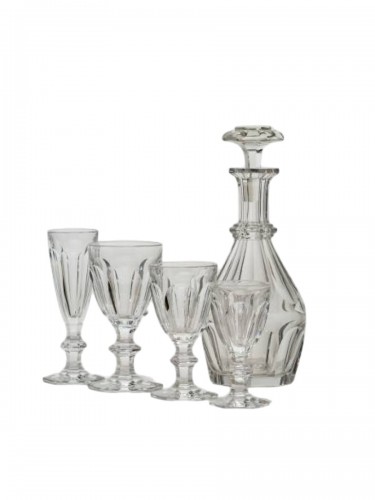 Baccarat Harcourt Dinner Service For 6 Or 10 People - Glasses  and Decanters