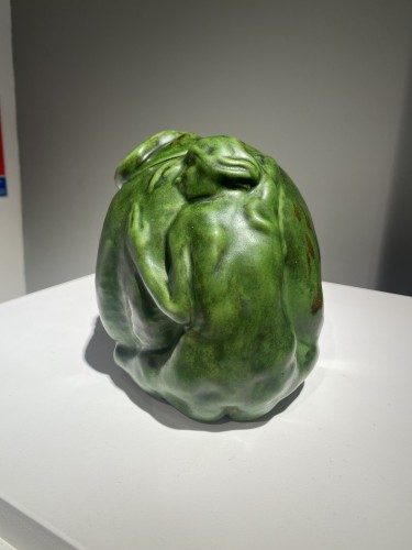 Rupert Carabin  (1862-1932), Woman With A Gourd - 