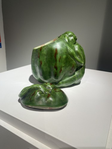 20th century - Rupert Carabin  (1862-1932), Woman With A Gourd