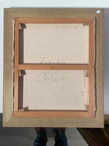 20th century - Charles Levier (1920-2003) - Les escaliers, Paris Montmartre