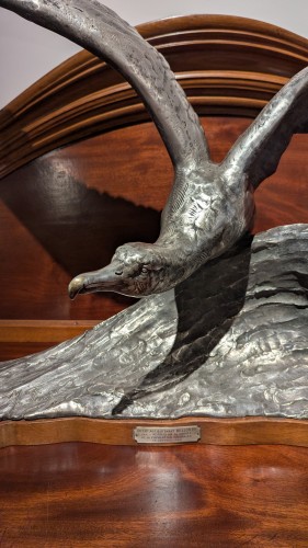 Maximilien Fiot (1886-1953), Albatross On A Wave - Sculpture Style Art Déco
