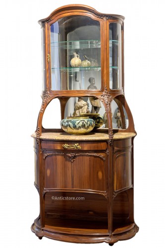 Paul-Alexandre Dumas - Vitrine argentier faisant bar