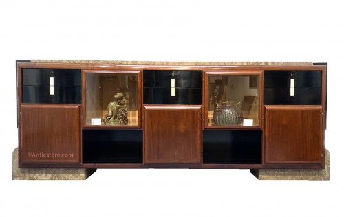 Maurice Dufrène - Row furniture buffet Art Deco