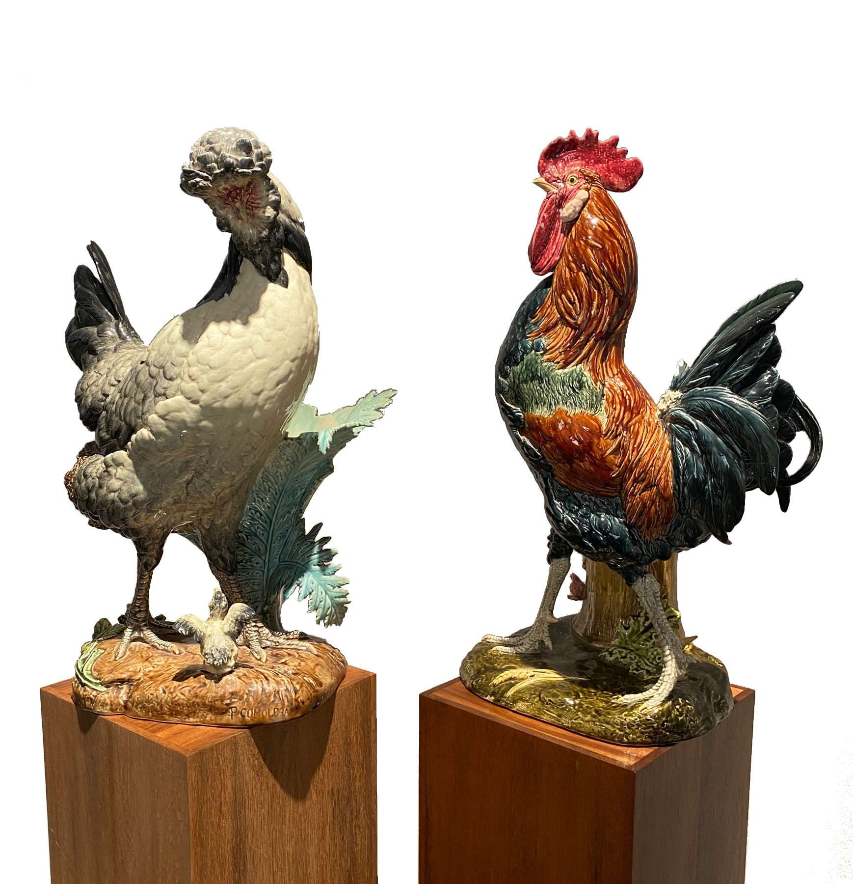 Poule en céramique -  France