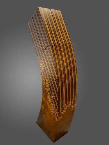 Lectern In Marquetry - Cem Thiauy - 