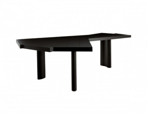 20th century - Table in natural orv - Charlotte Perriand, Cassina 511 Ventaglio