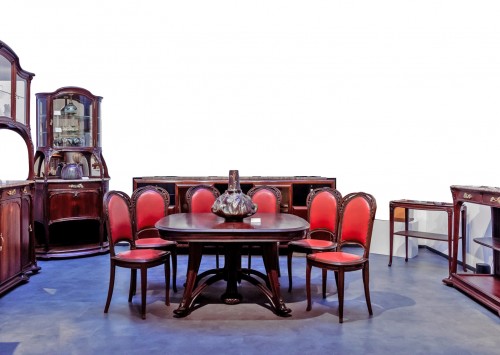 Paul-Alexandre Dumas - Ensemble salle-à-manger Art nouveau