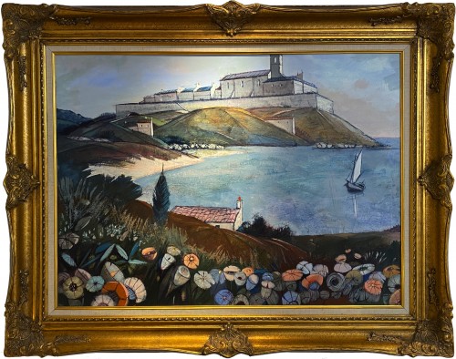 Charles Levier (1920-2003) -  Forteresse de Gênes