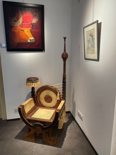 Seating  - Carlo Bugatti (1855-1940) -  Throne-chair - Art Nouveau