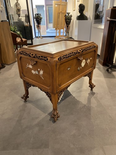 Furniture  - Carved furniture in the Viardot style Art Nouveau Japenese