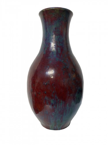 Dalpayrat (1844-1910) -  Vase à col rond évasé