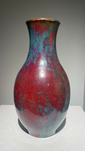 Dalpayrat (1844-1910) - céramique Vase à col rond évasé Art Nouveau - Céramiques, Porcelaines Style Art nouveau