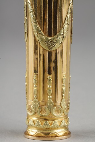 Etui en or du 18e siècle, maitre orfèvre Claude Francois THIERRY - Objets de Vitrine Style Louis XVI