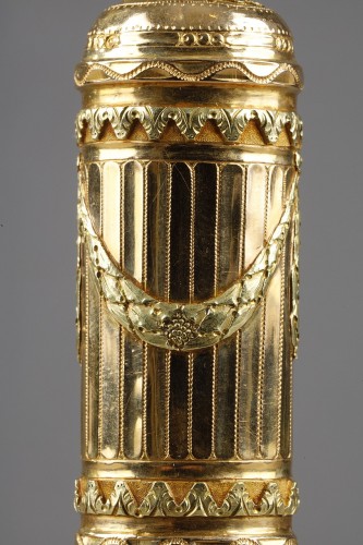 Louis XVI - Etui en or 18 siecle, maitre orfevre Claude Francois THIERRY