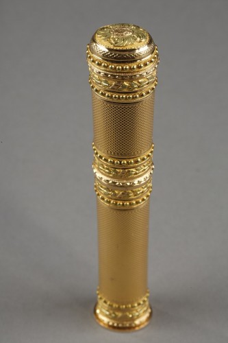 Louis XVI - Etui à cire en or de plusieurs tons, Louis XVI