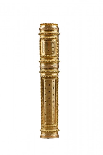 Étui à cire en or Nicolas-Augustin Delions, Louis XVI