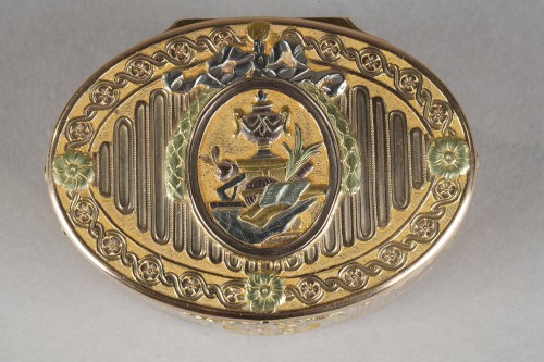 Louis XV gold snuffbox, Francois Chazcroy - 