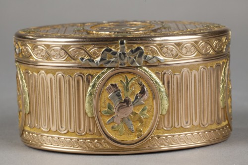 Louis XV - Louis XV gold snuffbox, Francois Chazcroy