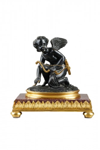 A bronze representing Cupid, early 19th century